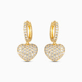 The Hills Heart Pendant Earrings