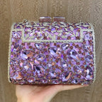 (CS) Tiffany Crystals Clutch Bag