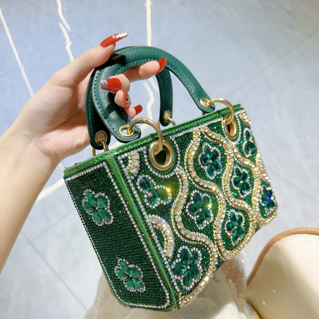 Kenta Emerald Handbag