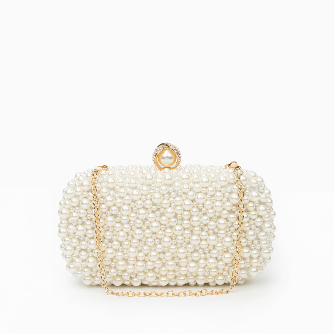 (CS) Chantal Pearl Clutch Bag