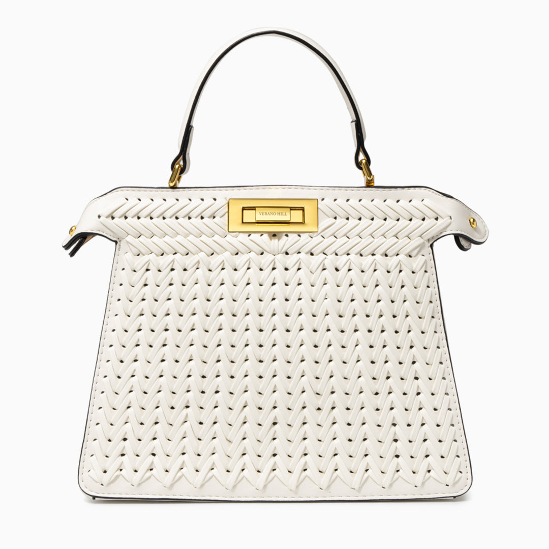 Dionne Woven Handbag