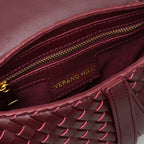 Madelyn Woven Saddle Bag