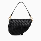 Madelyn Woven Saddle Bag