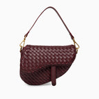 Madelyn Woven Saddle Bag