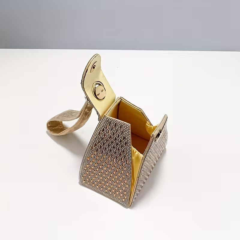 Crystal Pyramid Handbag