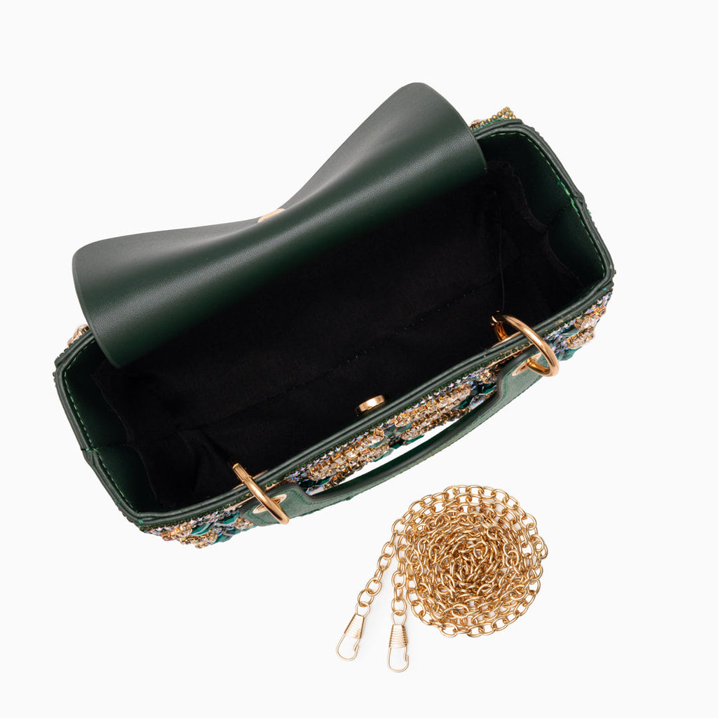 Kenta Emerald Handbag