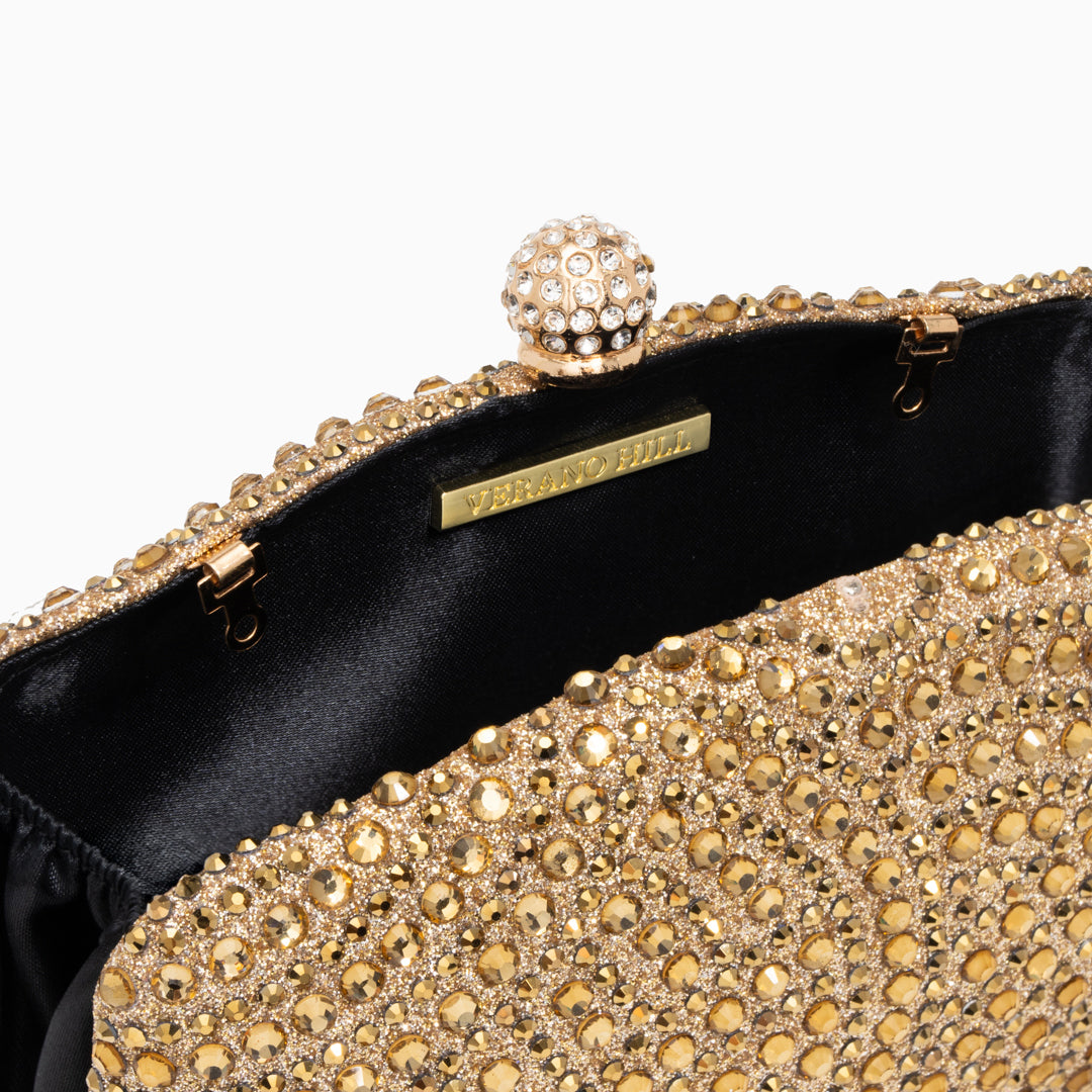 Noire Radiance Clutch Bag