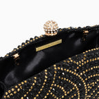 Noire Radiance Clutch Bag
