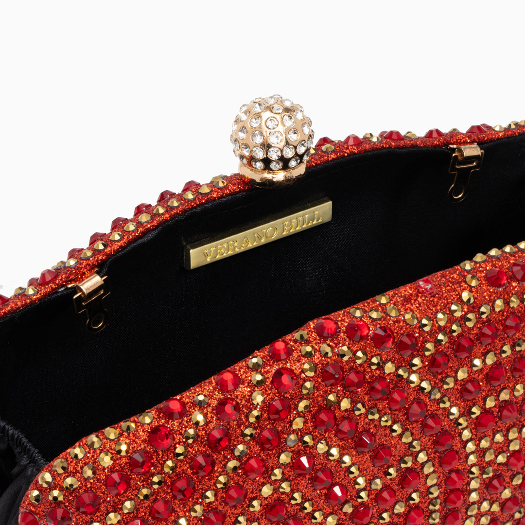 Noire Radiance Clutch Bag