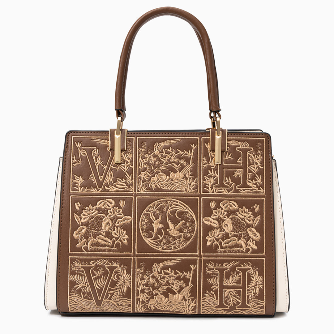 (CS) VH Embroidery Medium Tote Bag
