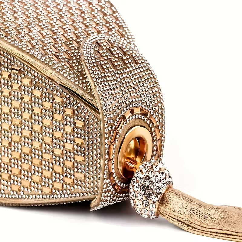 Crystal Pyramid Handbag