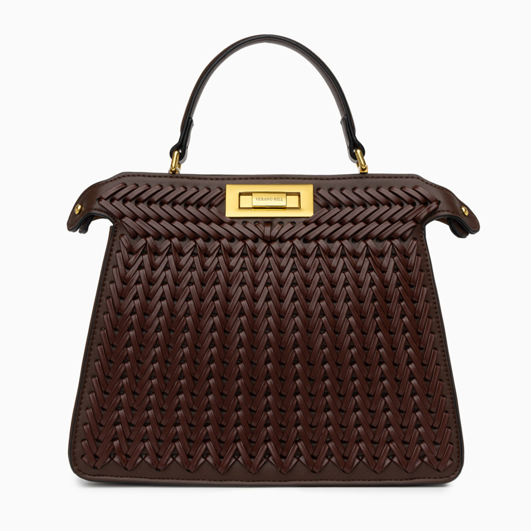 Dionne Woven Handbag