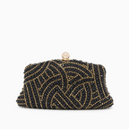 Noire Radiance Clutch Bag