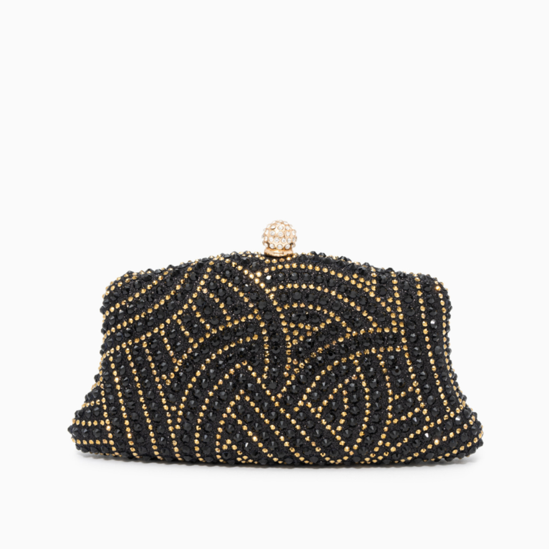 Noire Radiance Clutch Bag