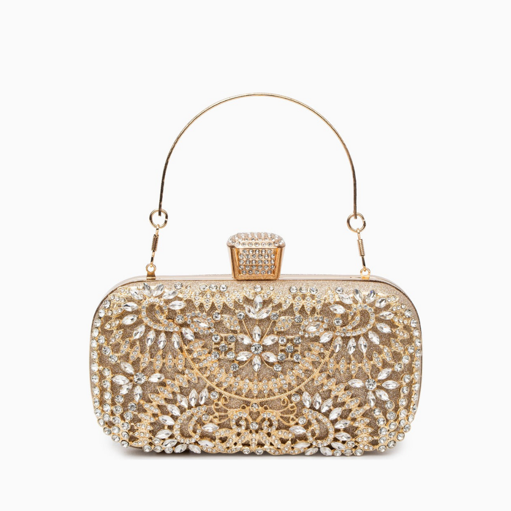 Luxurious Flower Clutch Bag