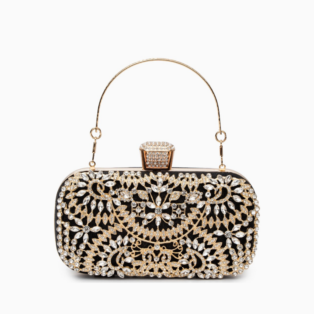 Luxurious Flower Clutch Bag