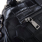 Elena Crocodile Handbag