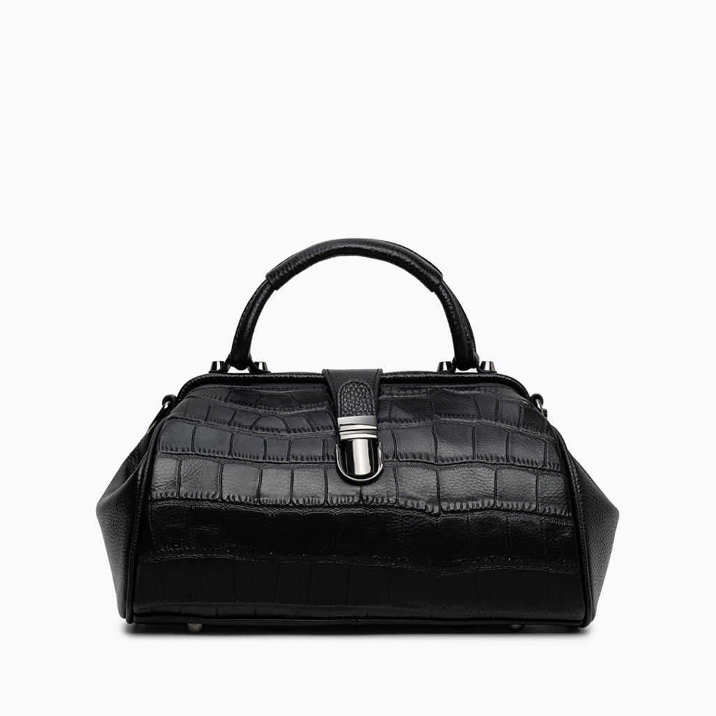 Elena Crocodile Handbag