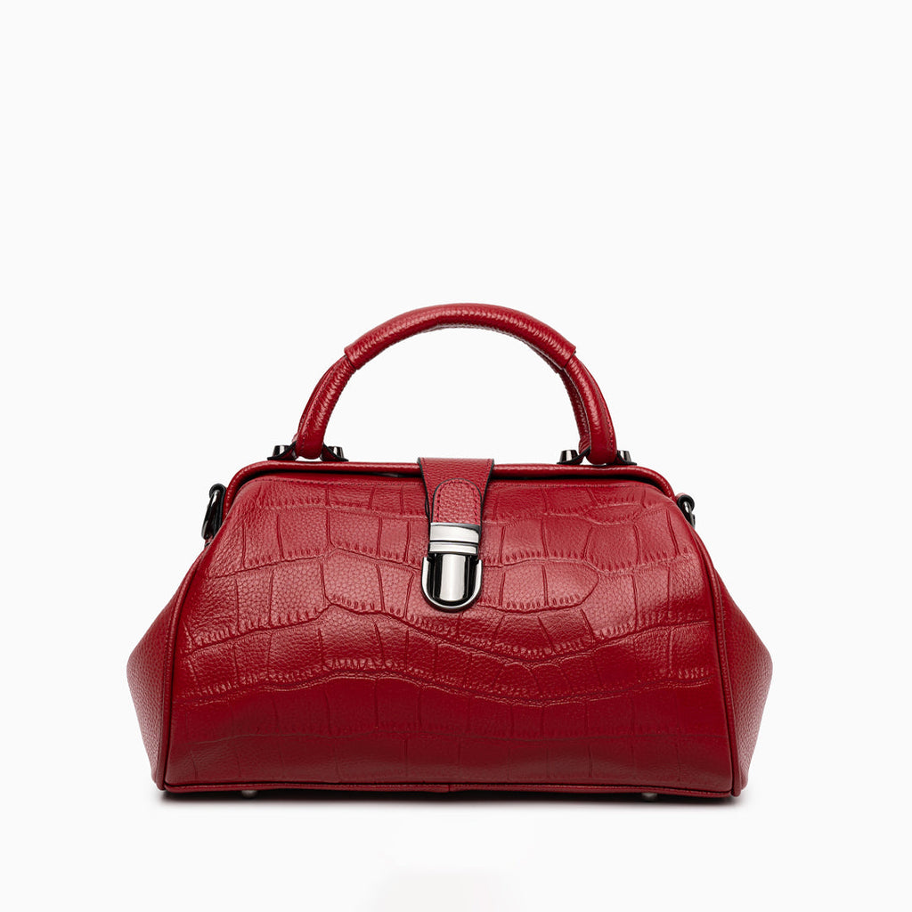 Elena Crocodile Handbag