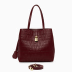 VH Embossed Shoulder Bag