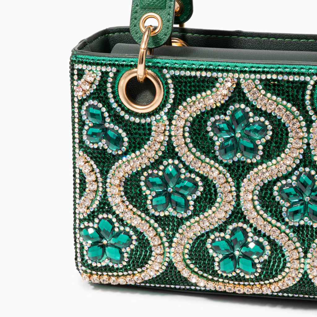 Kenta Emerald Handbag