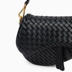 Madelyn Woven Saddle Bag