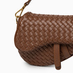 Madelyn Woven Saddle Bag