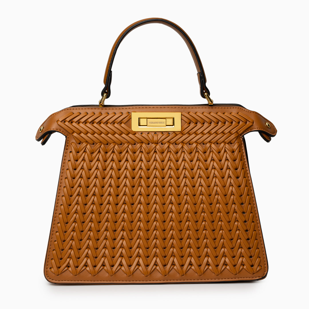 Dionne Woven Handbag
