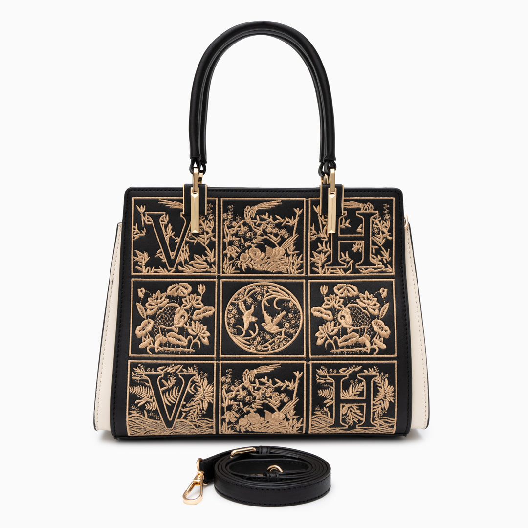 VH Embroidery Medium Tote Bag