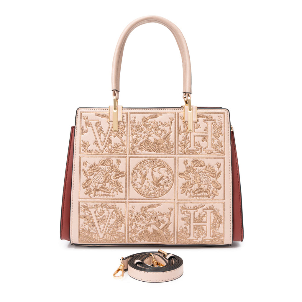 VH Embroidery Medium Tote Bag