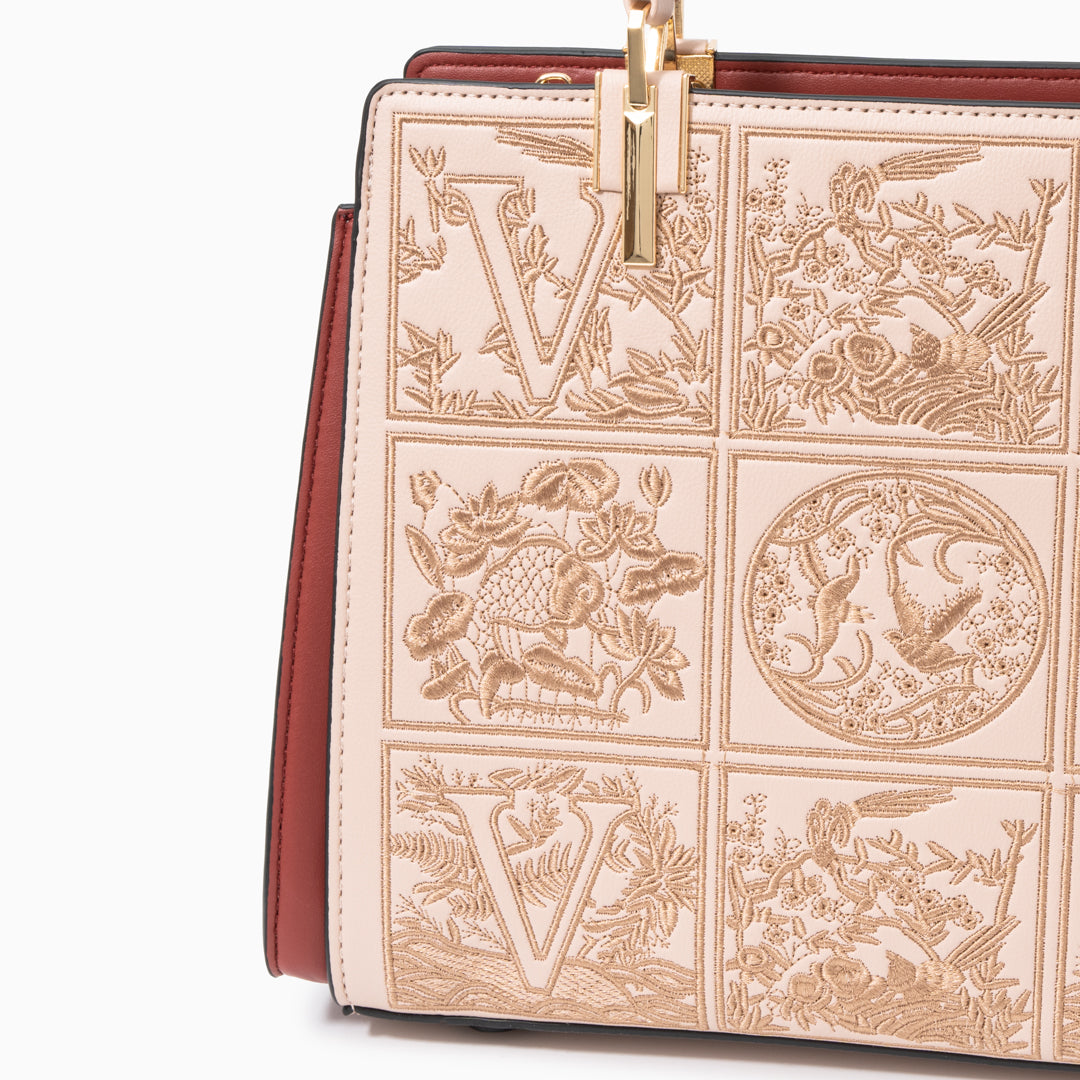 (CS) VH Embroidery Medium Tote Bag