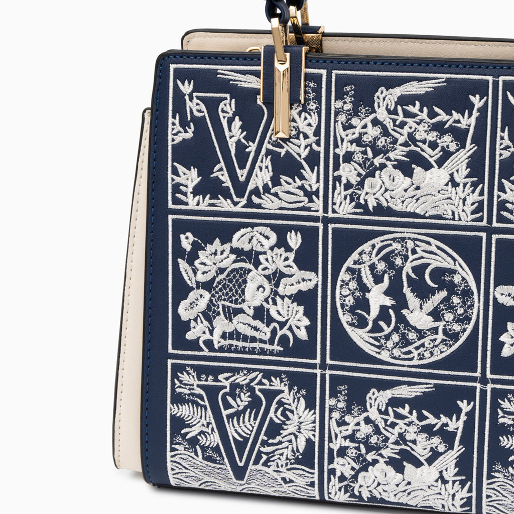 (CS) VH Embroidery Medium Tote Bag