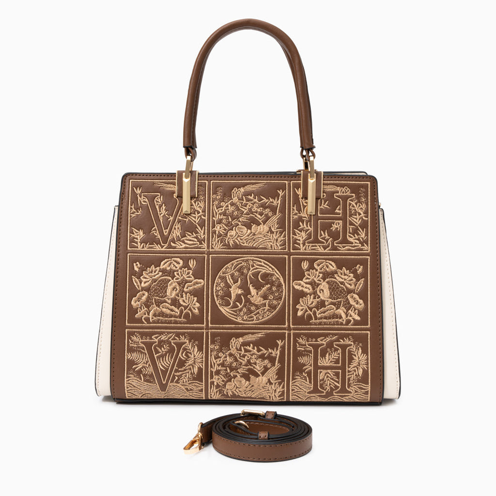 VH Embroidery Medium Tote Bag