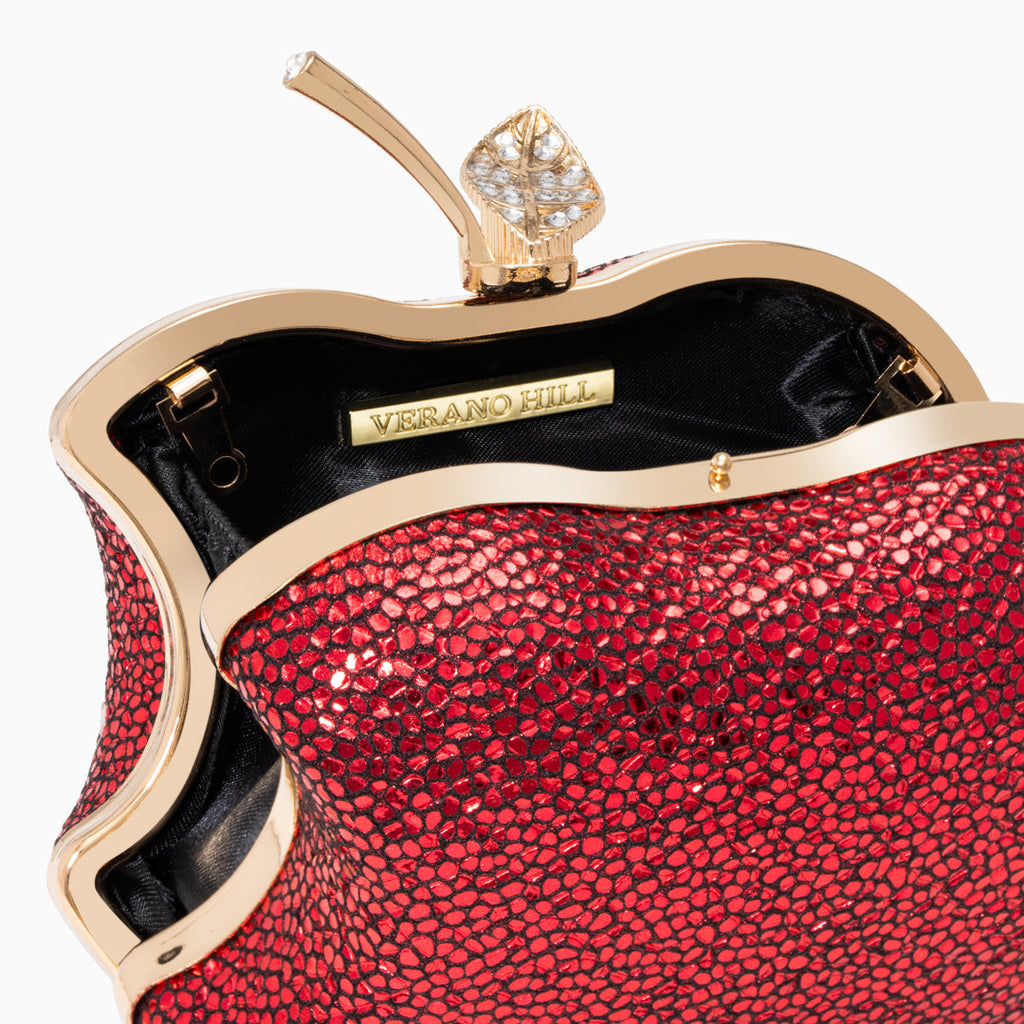 Crimson Bite Clutch Bag
