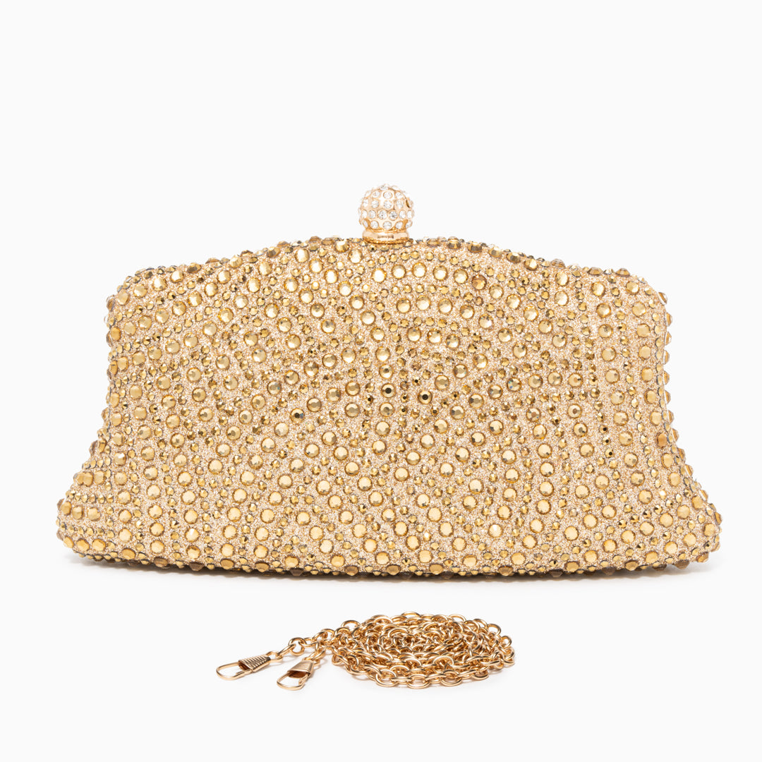 Noire Radiance Clutch Bag