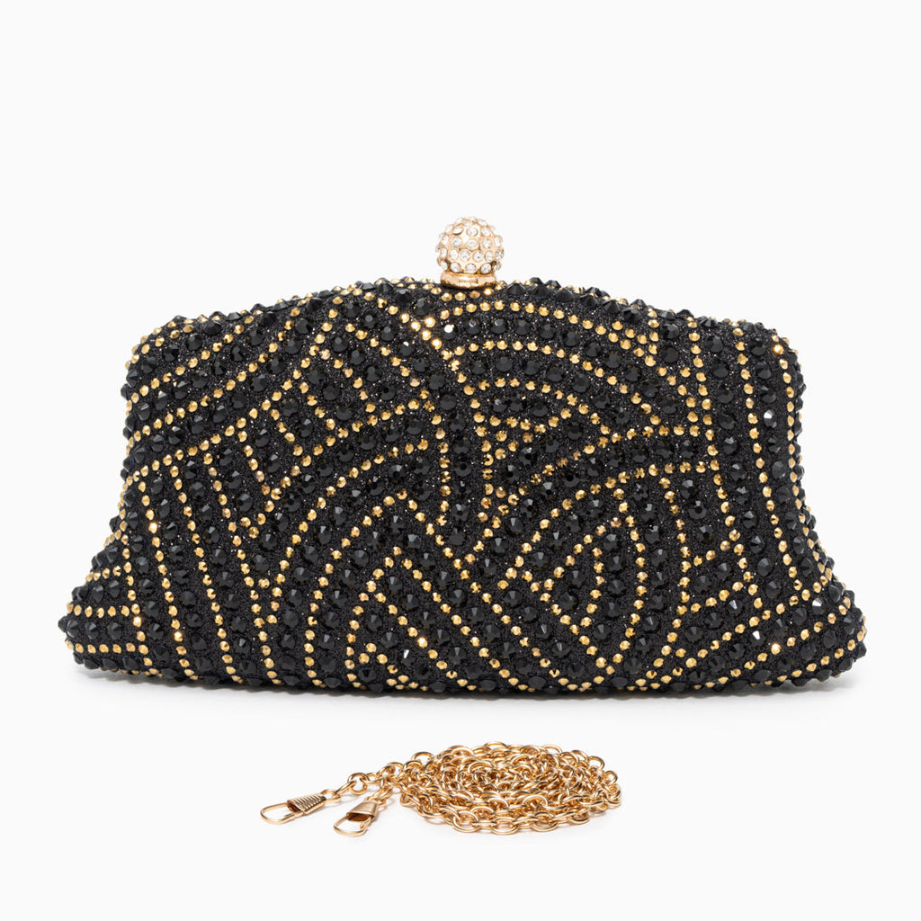 Noire Radiance Clutch Bag