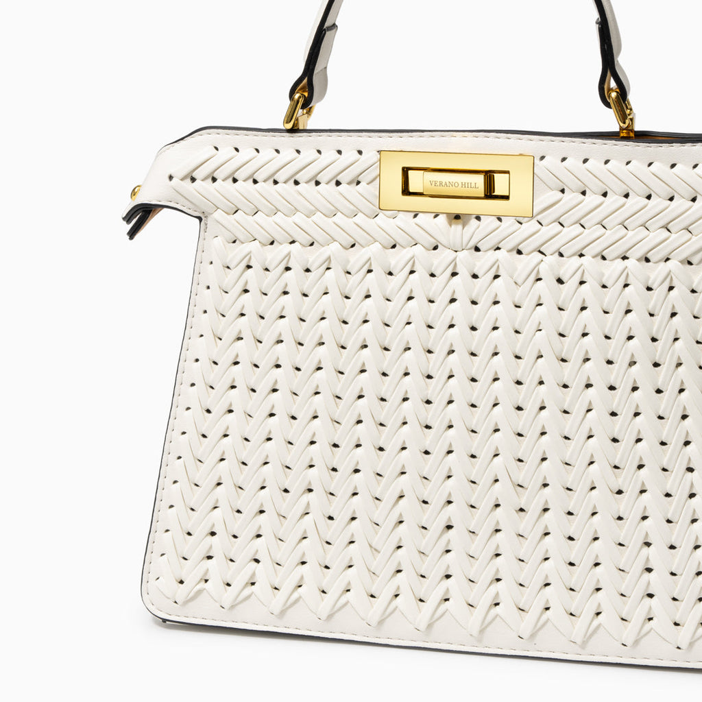 (CS) Dionne Woven Handbag