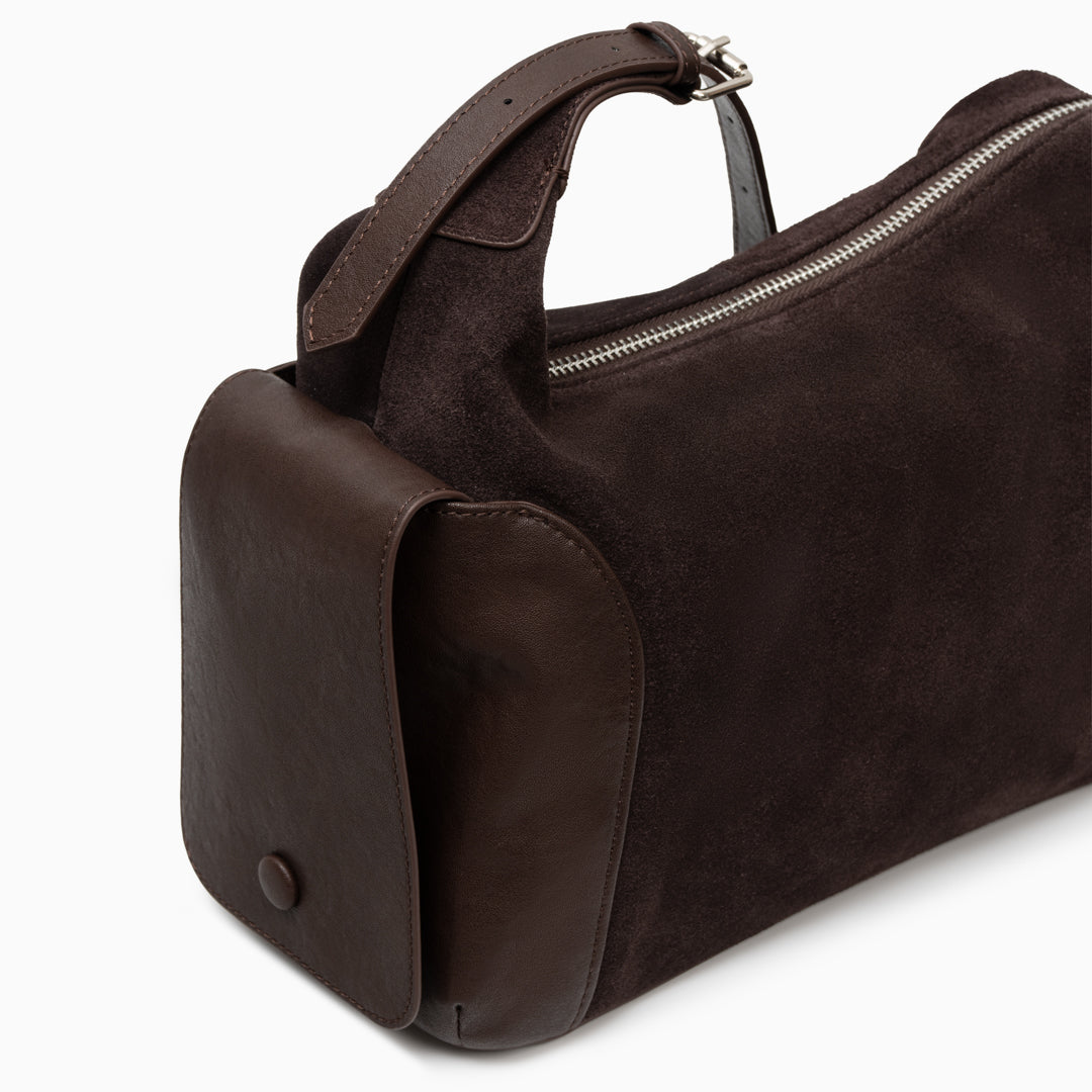 Serena Suede Shoulder Bag
