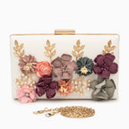(CS) Juliet Flower Clutch Bag