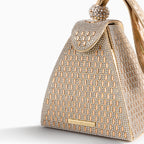 (CS) Crystal Pyramid Handbag