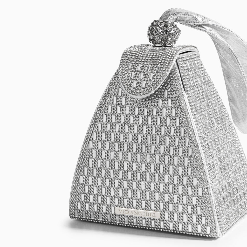 (CS) Crystal Pyramid Handbag