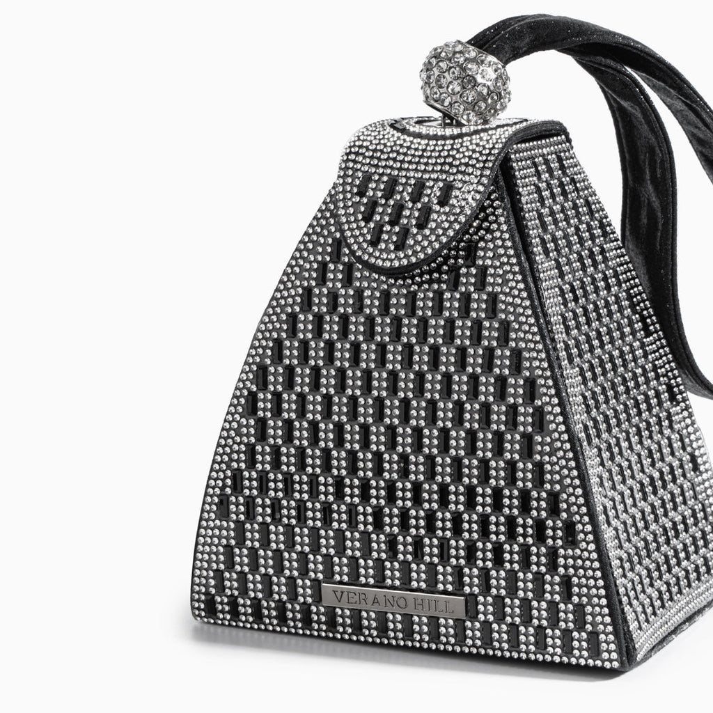 (CS) Crystal Pyramid Handbag