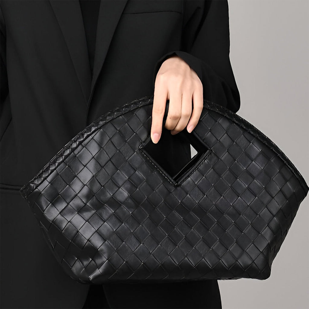 Diamond Weave Tote Bag