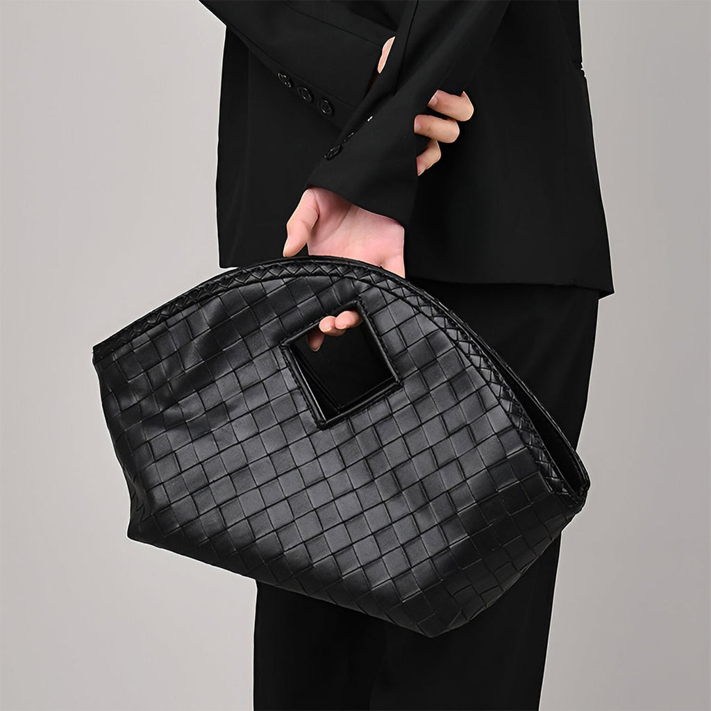 Diamond Weave Tote Bag