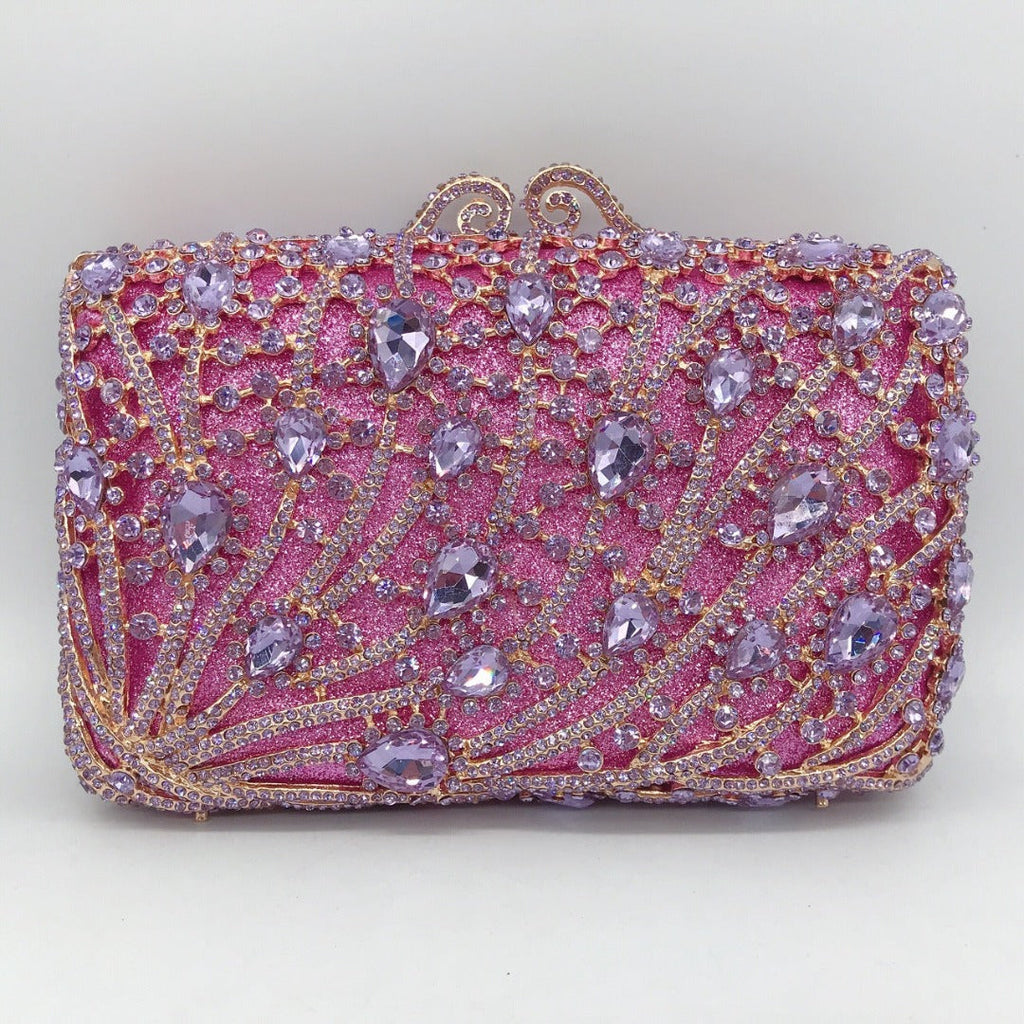 (CS) Siena Rhinestones Clutch Bag