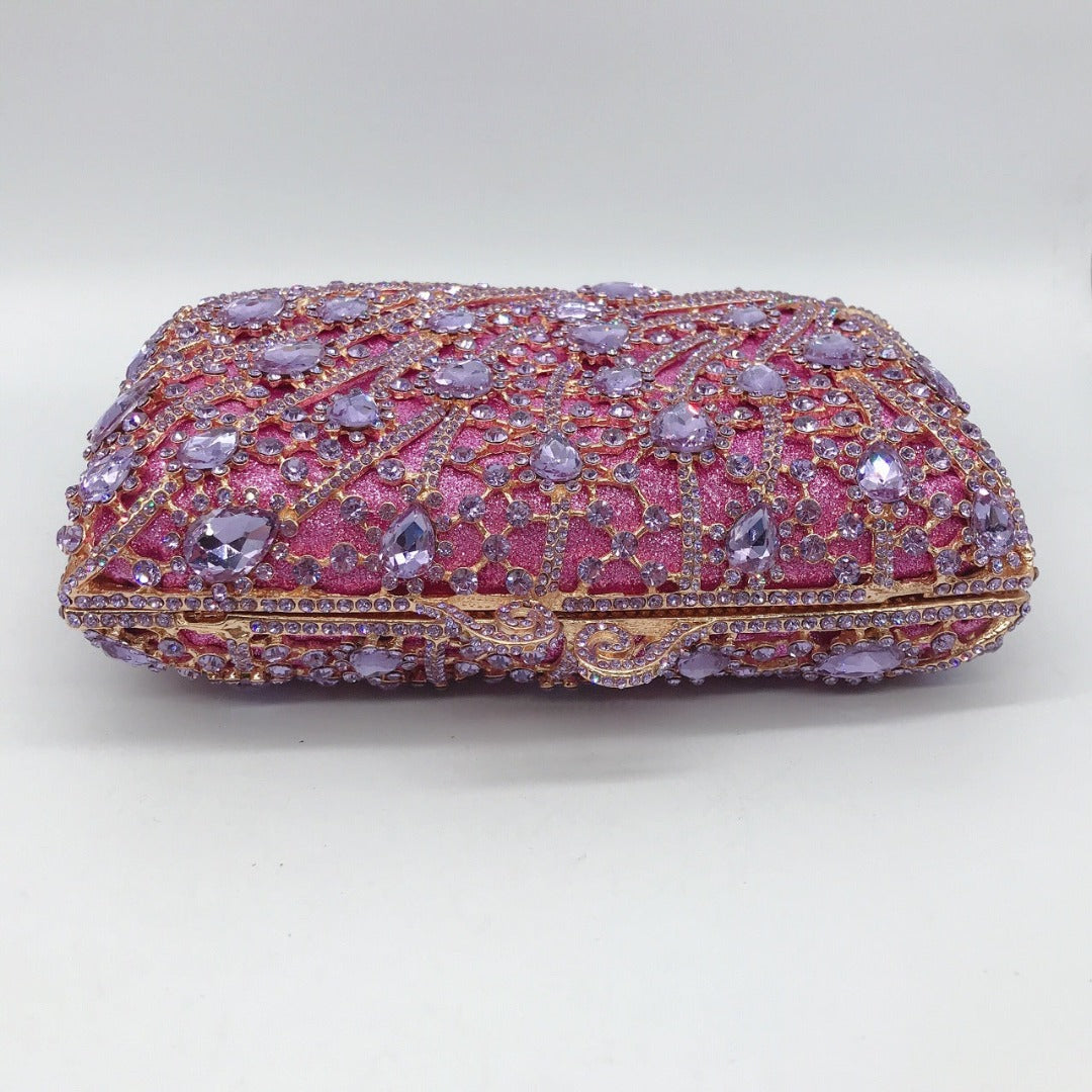 (CS) Siena Rhinestones Clutch Bag