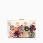 (CS) Juliet Flower Clutch Bag