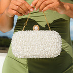 (CS) Chantal Pearl Clutch Bag